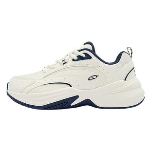 源生乔丹休闲鞋男2025冬季网球鞋皮面防水保暖运动鞋白色老爹鞋子