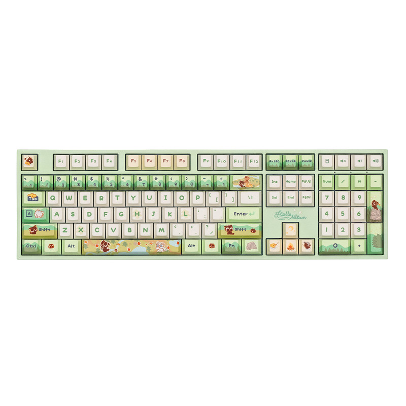 AKKO5108V5罗小黑联名机械键