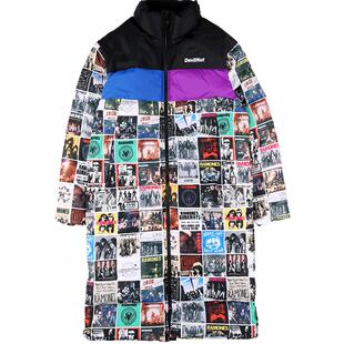 DEVIL NUT潮牌恶魔 无性别拼接保暖拳手羽绒大衣-雷蒙斯 ANT