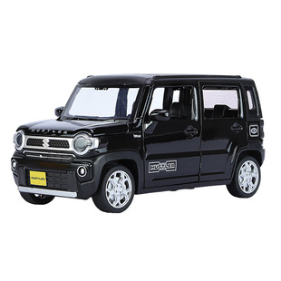 奇艺1/32铃木Hustler合金汽车模型回力声光玩具仿真车越野车盒装