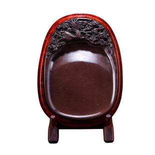 清仓特惠 国家非遗云龙肇庆端砚砚台带盖8寸宋坑正宗原石高档文房四宝精品礼品书法国画磨墨条墨块