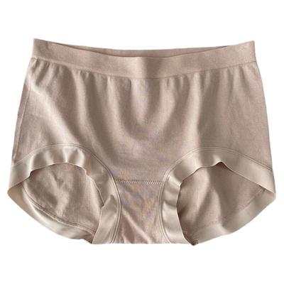 秋冬黑色莫代尔无缝女包臀内裤