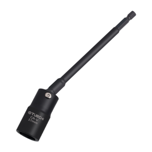 光伏电站万向套筒 万向扳头13mm电扳手万能套筒360度转向光伏安装