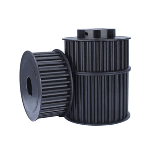 8M同步轮现货皮带轮8M20/24/25/26/30/36/40/50/64齿碳钢同步带轮