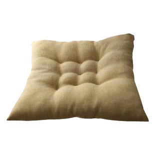 坐垫棉麻加厚办公室久坐座垫学生四季凳子屁股垫屁垫纯色椅子垫软