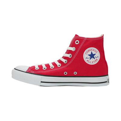 日版匡威帆布鞋红色直邮CONVERSE ALL STAR 高帮男女百搭简约高街