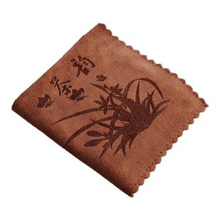 茶巾吸水加厚茶布养壶毛巾茶具配件茶桌抹布垫不掉毛加厚吸水
