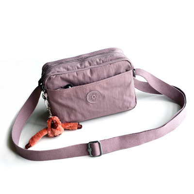 尼龙斜跨小方包2025新款