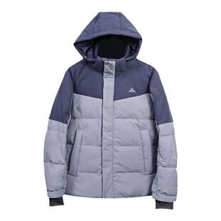 牧高笛户外中厚鹅羽绒服男式安云防风立领防水连帽抗寒保暖外套女