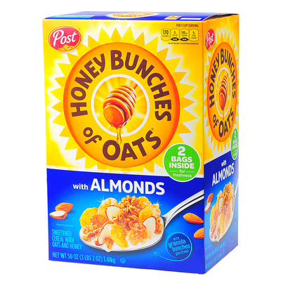 宝氏杏仁燕麦片速食早餐谷物燕麦