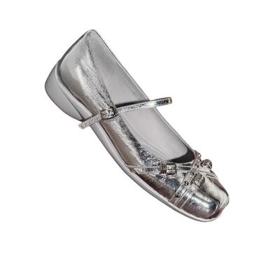 思加图甜酷玛丽珍鞋浅口芭蕾舞鞋