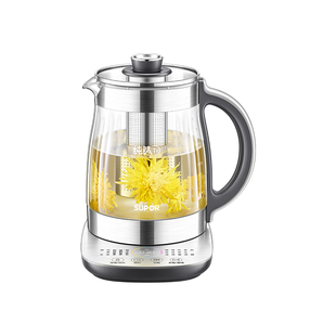 苏泊尔纯钛养生壶炖煮一体大容量多功能办公室玻璃煮茶壶2025新款