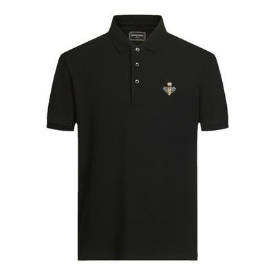 曼加龙新款商务男士短袖POLO衫