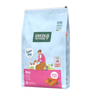 德国原装进口狗粮格林佩芙通用低敏昆虫蛋白Mini犬粮7.5kg