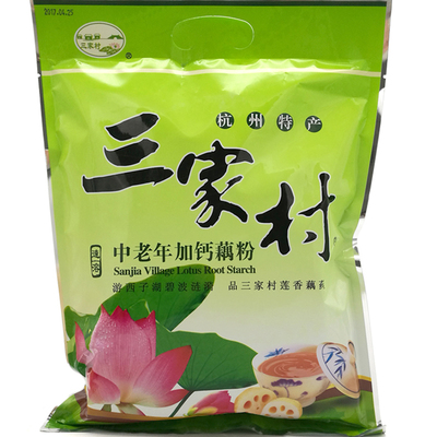 三家村中老年加钙藕粉560g