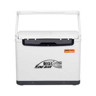 恒冠钓箱保温箱28L/30L/35L海钓箱加厚便携冷藏箱户外垂钓鱼箱010
