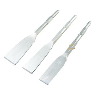 拉长款电镐凿子扁凿混泥土开槽铲瓷砖钻头加长加宽超薄电锤扁铲