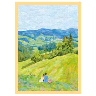 拼图1000片成人版依偎情侣治愈系风景解压益智手工送女友生日礼物