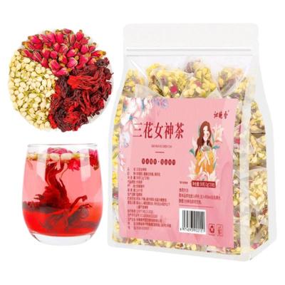 100包玫瑰茄女人气血补花青素茶
