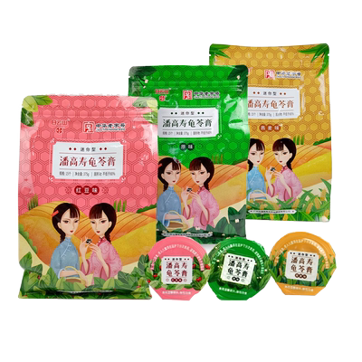 潘高寿龟苓膏果冻清热降火零食