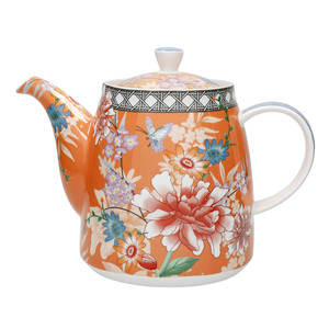LondonPottery彩蝶恋花复古茶壶