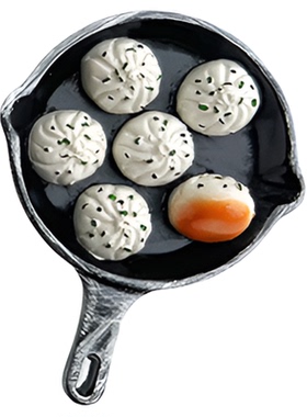 暖暖兔创意可爱卡通食物冰箱贴