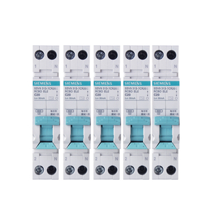 西门子漏电保护器家用紧凑型1P+N20A25A32A断路器空气开关带漏保
