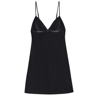 5折起|维密丝绒吊带睡裙性感A字家居高级感睡衣女