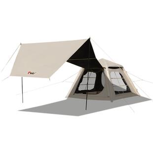 顺丰包邮【云逸22·超高超大】培尔自动充气露营帐篷3-8人防暴雨