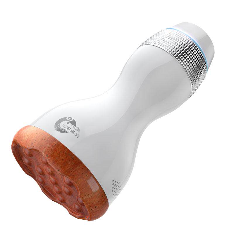 砭石温灸仪经络电刮痧仪器艾灸按摩全身疏通用神器揉腹扶加热阳罐