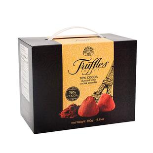 开市客法国truffles乔慕黑松露型巧克力零食2KG年货礼物/70%黑巧