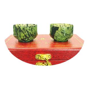 静云轩十八年老店实体店正品保障天然祁连玉酒泉夜光杯平碗杯系列