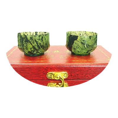 静云轩十七年老店实体店正品保障天然祁连玉酒泉夜光杯平碗杯系列