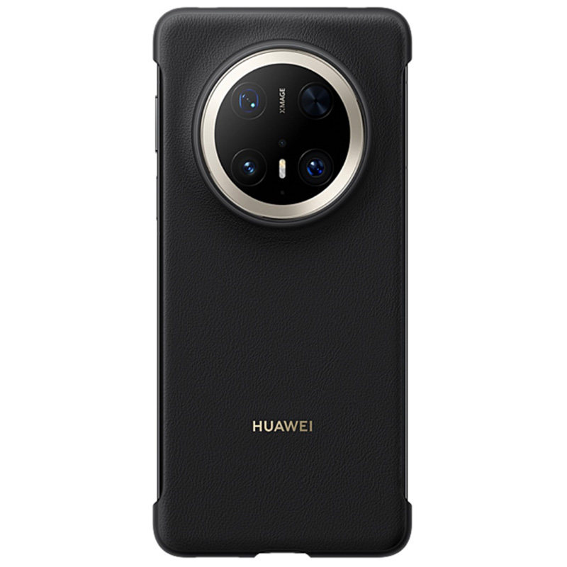 适用华为mate70pro+素皮简约皮壳