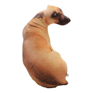 哈士奇狼狗沙皮狗竹炭包汽车除味抱枕腰靠枕新车除甲醛仿真狗内饰