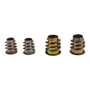 锌合金内外牙螺母沉头内六角预埋木制板家具夹板母带介母M6M8包邮