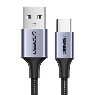 绿联USB-A转TypeC数据线车载Carplay充电器线短0.5米编织3A长适用苹果17手机iPhone16安卓IP15小米华为汽车AC