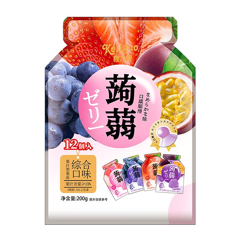 网红蒟蒻果冻小零食100包16.9