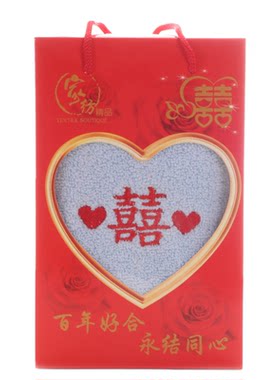 情侣纯棉加厚结婚毛巾厂家直销