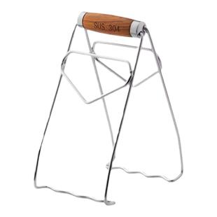 唯物生活 304不锈钢提盘器防烫夹 家用厨房取碗夹蒸菜夹盘子夹子