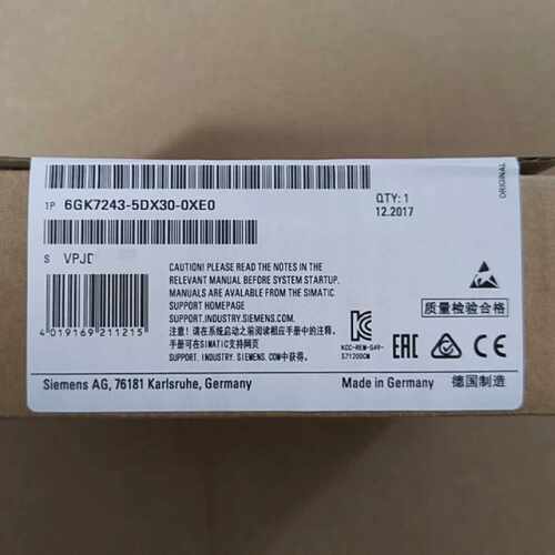 议价西门子 6GK7243-5DX30-0XE0 S7-1200 通信模块 CB1241 全新原
