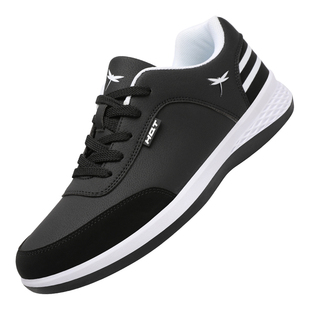 红蜻蜓男鞋秋冬新款皮面防水加绒运动休闲鞋男士软底旅游鞋子正品