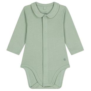法国小帆船Petitbateau 春秋款婴幼儿长袖包屁衣爬服A0AGR