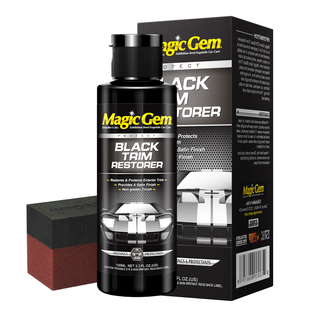 宝能塑料翻新剂汽车翻新还原剂黑色专用仪表板蜡抛光镀晶养护蜡