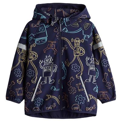 HM童装男童女童外套2025秋季新款软壳户外防风抗水夹克1242922