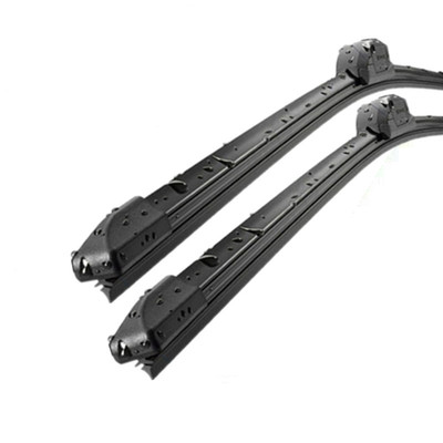 汽车无骨雨刷器14/16/17/1819/20/21 22寸24/26通用U型雨刮片静音