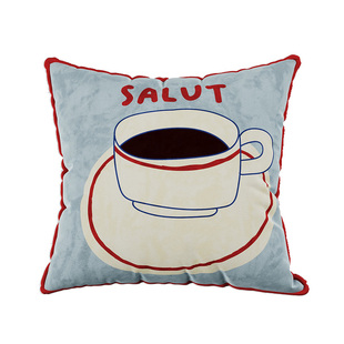 okay茶歇午后韩系客厅抱枕套沙发抱枕靠垫办公室腰枕套床头靠背垫