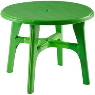 经济型长方形简约简易餐桌户外夜市烧烤沙滩塑料大排档桌椅子圆桌