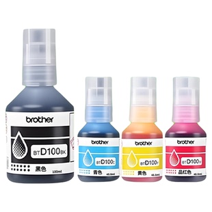 兄弟BTD100BK原装墨水T430W T435W T436W打印机四色T536dw T236