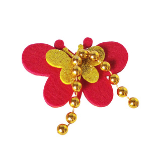 新年过节开业盆栽吉祥装饰品金元宝铜钱红色蝴蝶结绑金钱橘发财树